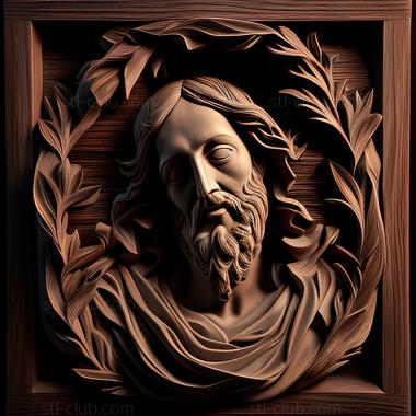 3D model st jesus (STL)